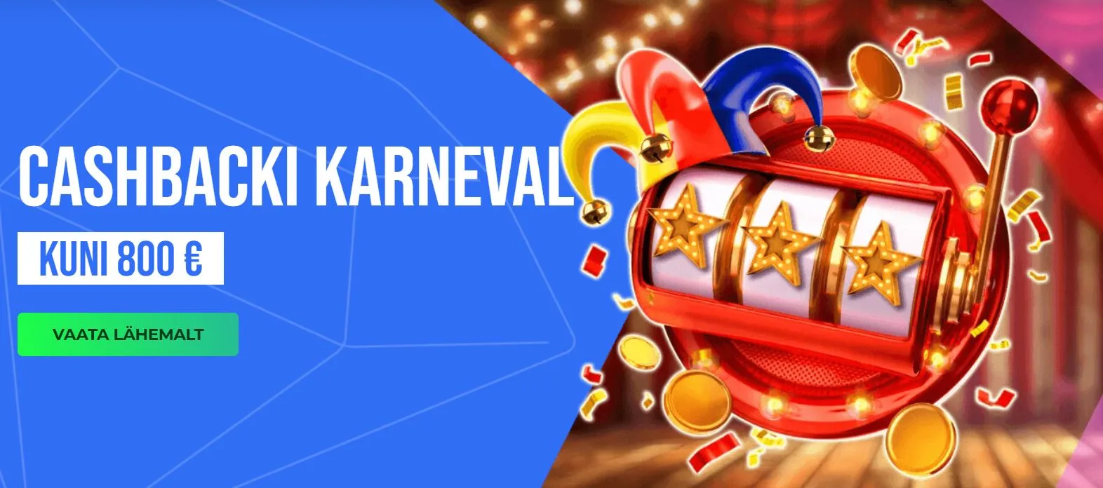 parimad kasiino pakkumised Cashback ja lojaalsuspreemiad